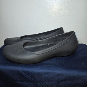 Crocs Lina Ballet Flat Black Womens Size 11